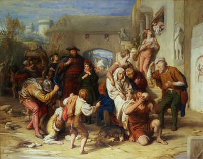 Die sieben Lebensalter des Menschen, 1835-8 von William Mulready